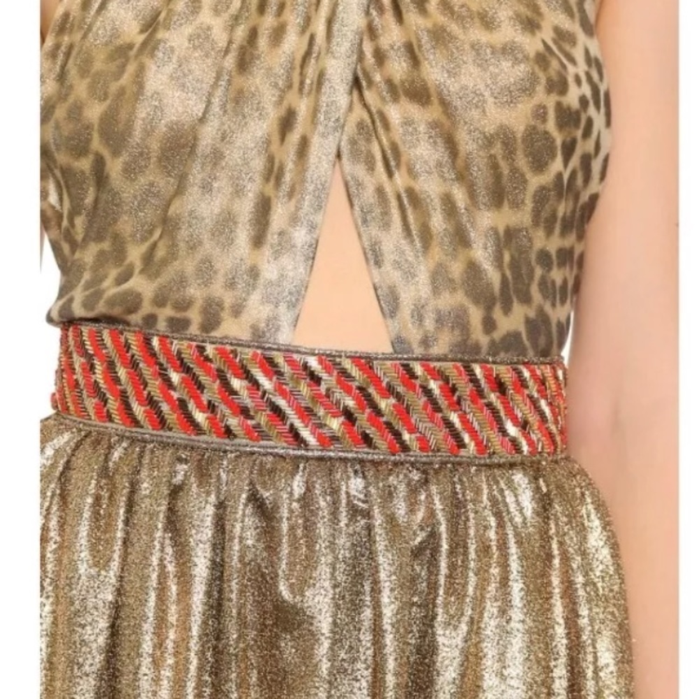 Tamara Mellon gold lame dress, 2 - Picture 6 of 8